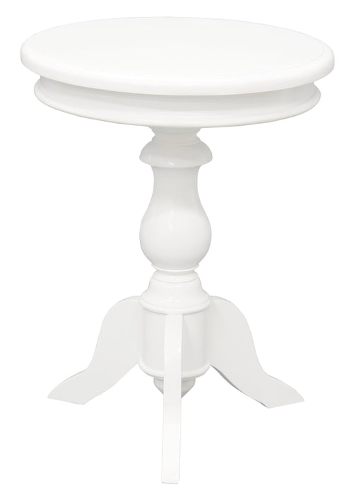 Tasmania Round Wine Table (White)