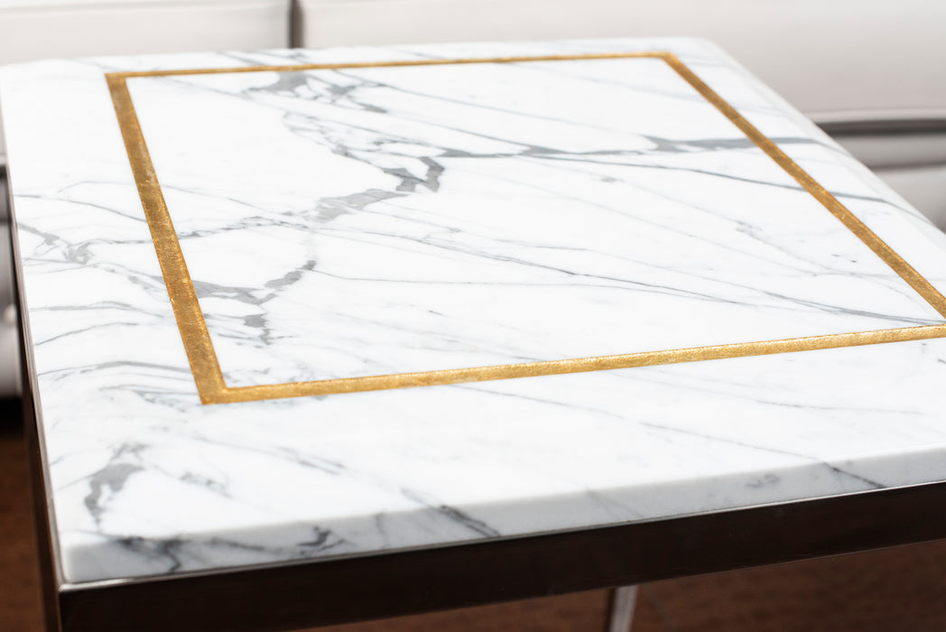 White Marble Coffee Table