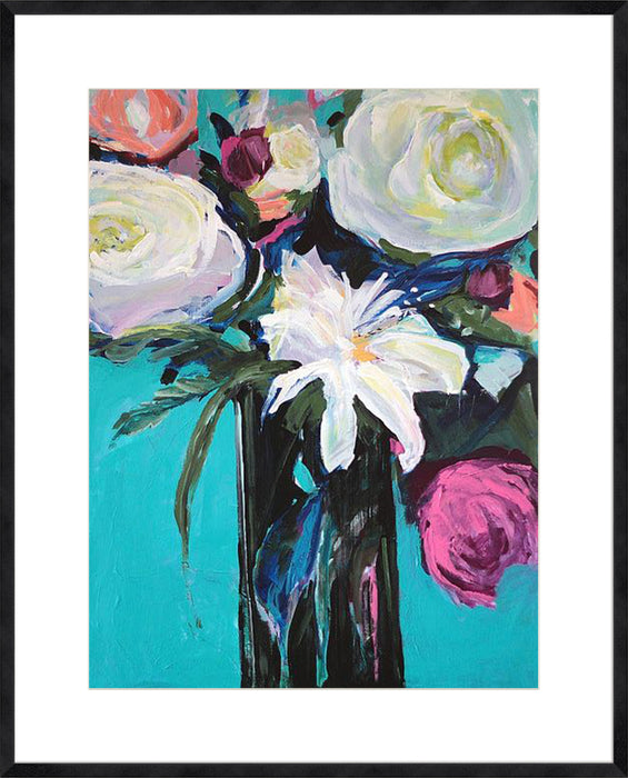 White Lily Wall Art