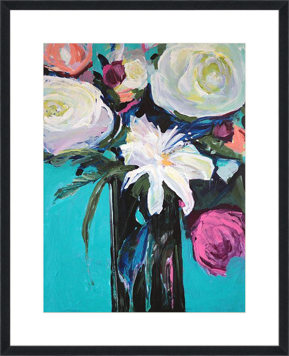 White Lily Wall Art