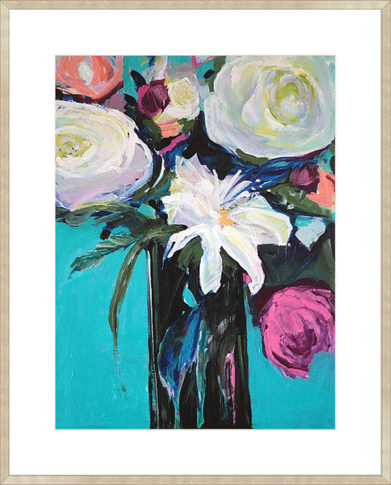 White Lily Wall Art