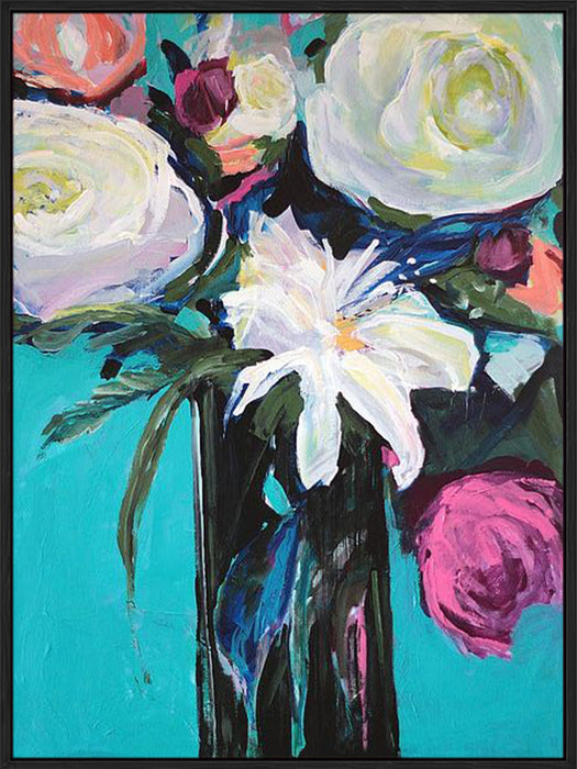 White Lily Wall Art