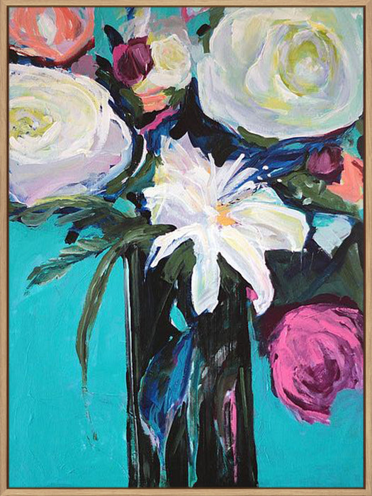 White Lily Wall Art