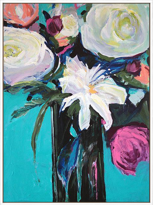 White Lily Wall Art