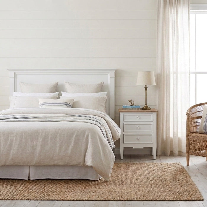 Hamptons Headboard - Queen size - Black