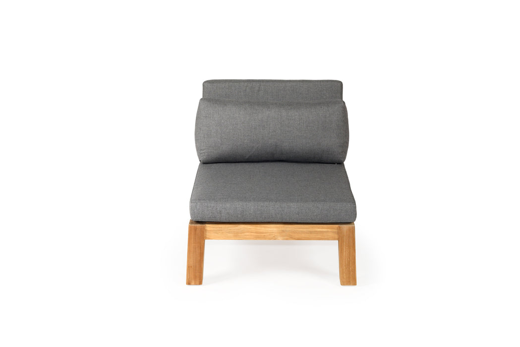 Whitehaven Outdoor Armless Single - Cast Slate
