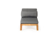 Whitehaven Outdoor Armless Single - Cast Slate