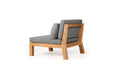 Whitehaven Outdoor Armless Single - Cast Slate