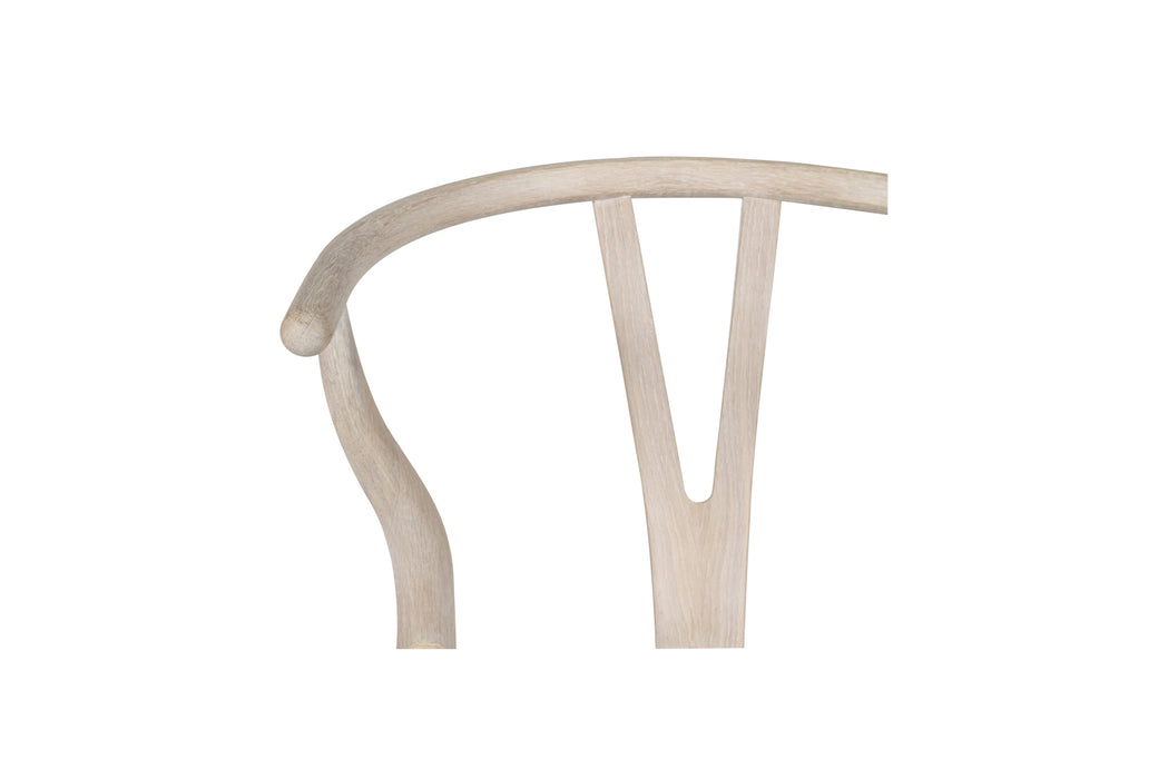 Wishbone Counter Stool - Coastal Oak Light Cord