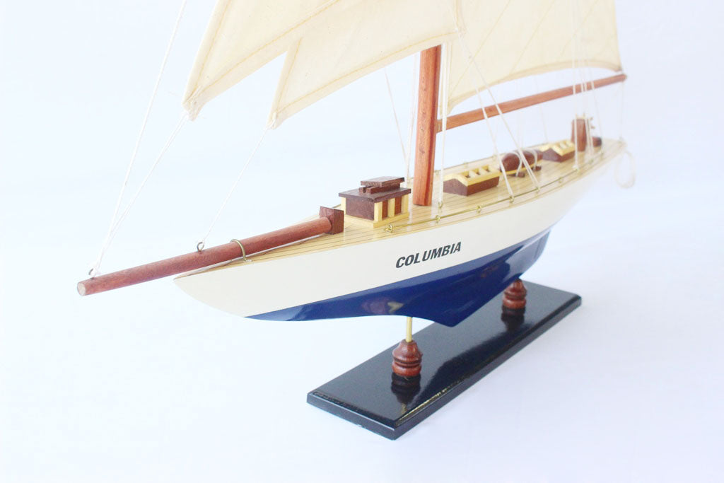 Columbia Yacht, Blue - Wood
