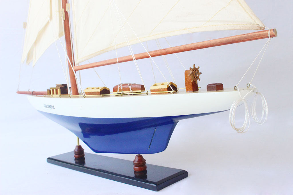 Columbia Yacht, Blue - Wood