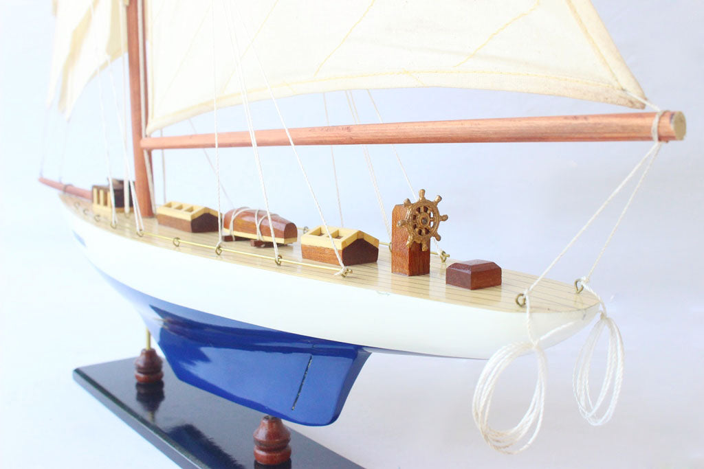 Columbia Yacht, Blue - Wood