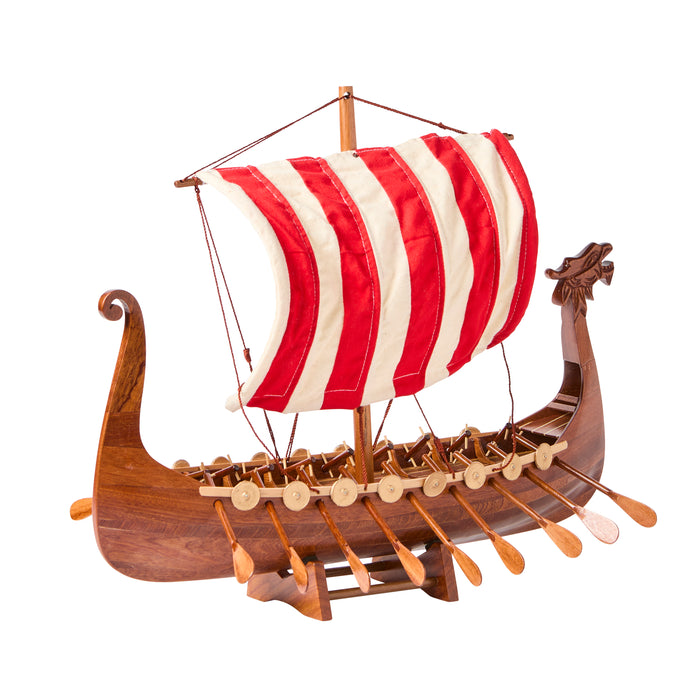 Drakkar Viking Longship, 40cm - Wood