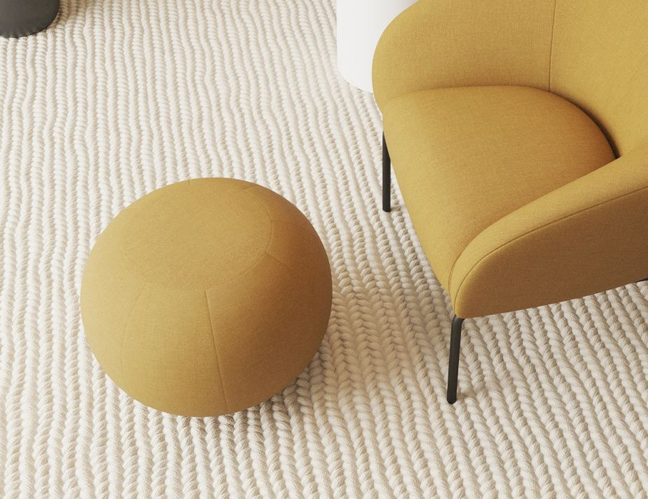 Ronde Pouf in Tuscan Yellow - Small