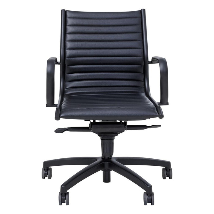 Black Metro Mid-Back Executive Chair