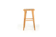 Zen Backless Bar Stool - Washed Grey - Grey 76cm Backless