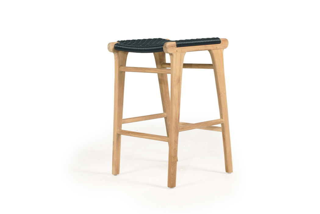 Fuji Backless Counter Stool - Black