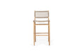 Zen Bar Stool - Washed Grey - Grey 76cm