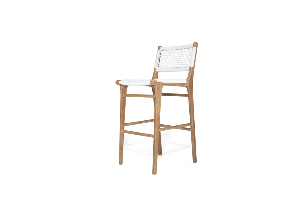 Fuji Bar Stool - White