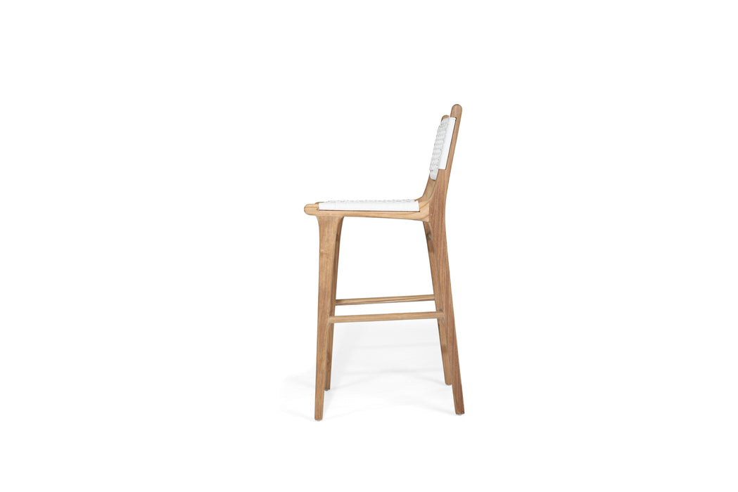 Fuji Bar Stool - White