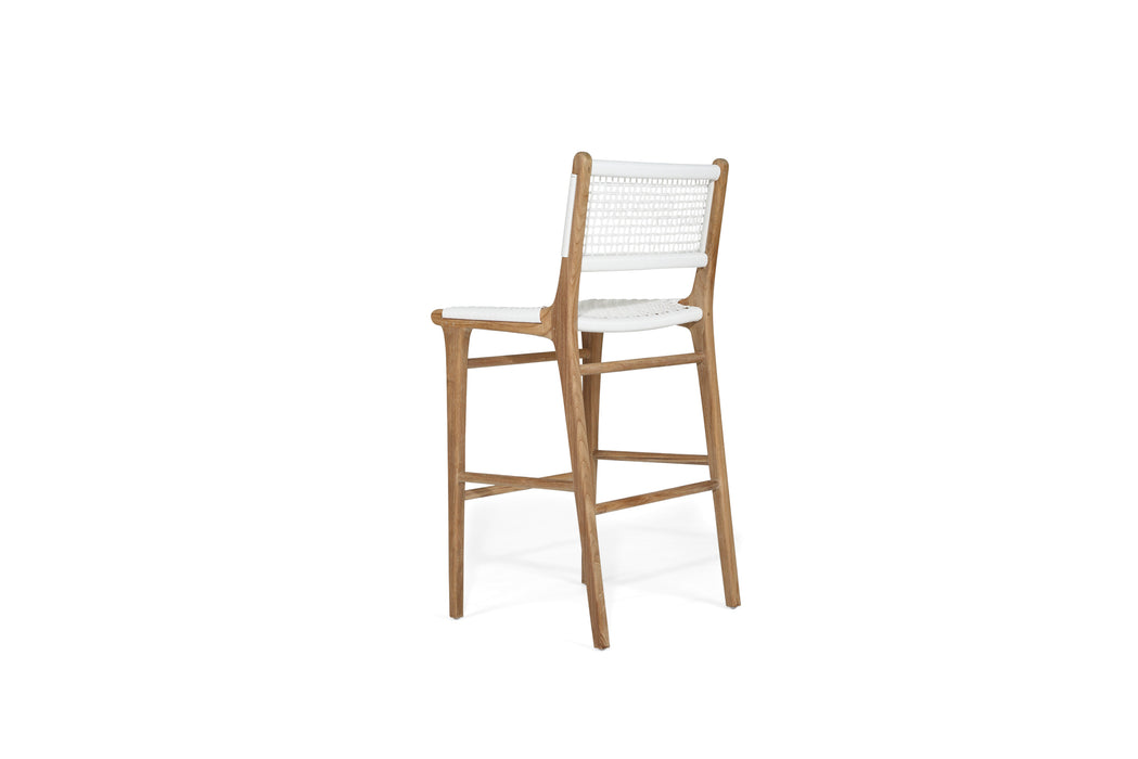 Fuji Bar Stool - White