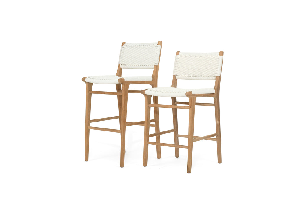 Fuji Bar Stool - White