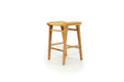 Zen Backless Counter Stool - Sand (Close Weave) - Sand 66cm Backless Close Weave