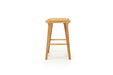 Zen Backless Counter Stool - Sand (Close Weave) - Sand 66cm Backless Close Weave