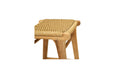 Zen Backless Counter Stool - Sand (Close Weave) - Sand 66cm Backless Close Weave