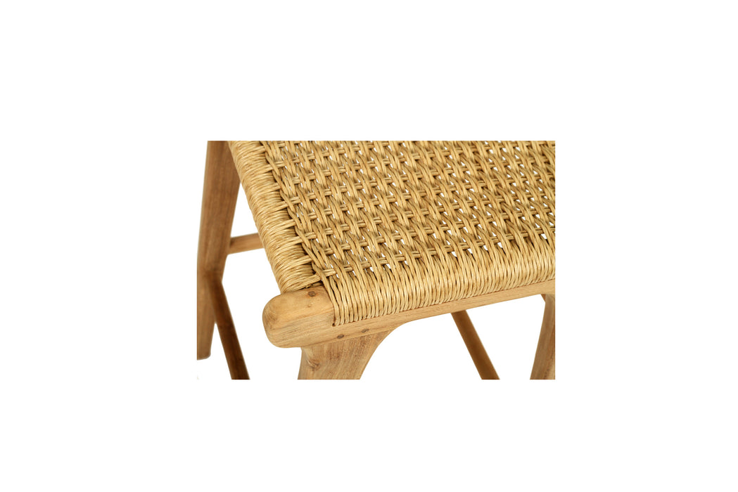 Zen Backless Counter Stool - Sand (Close Weave) - Sand 66cm Backless Close Weave