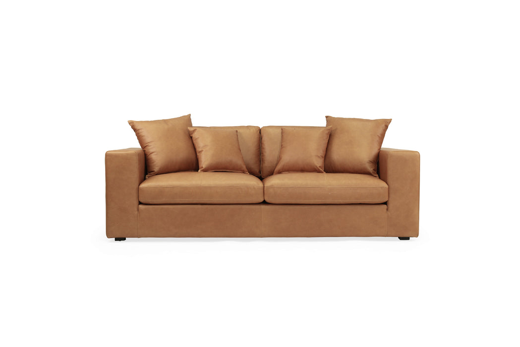 Ziggie 3 Seater Sofa - Trends Saddle Leather - Sof Zig Tends 3S