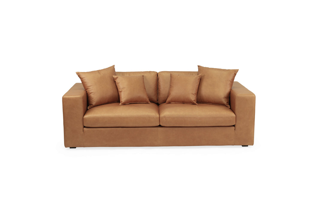 Ziggie 3 Seater Sofa - Trends Saddle Leather - Sof Zig Tends 3S