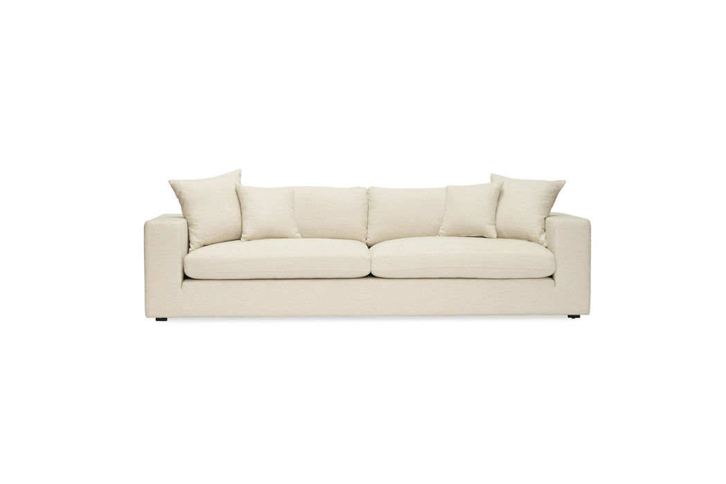 Ziggie 4 Seater Sofa - Linen Blend - Sof Zig Linb 4S