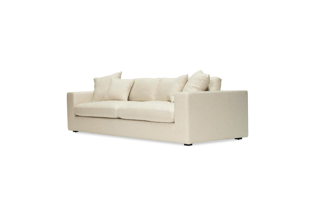 Ziggie 4 Seater Sofa - Linen Blend - Sof Zig Linb 4S
