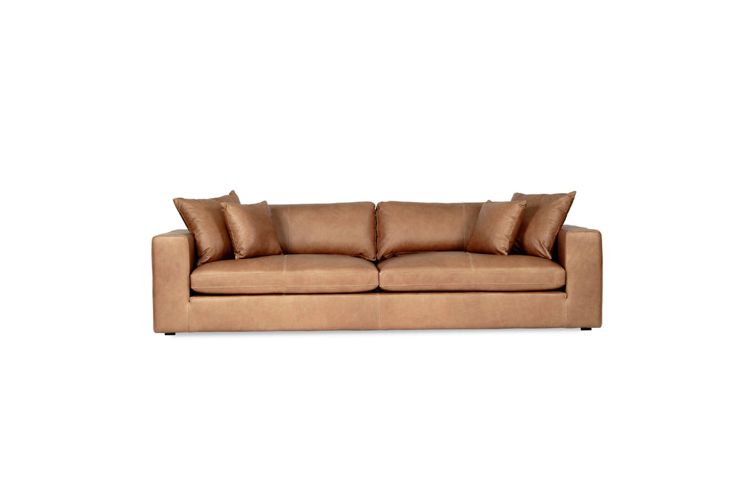 Ziggie 4 Seater Sofa - Trends Saddle Leather - Sof Zig Tends 4S