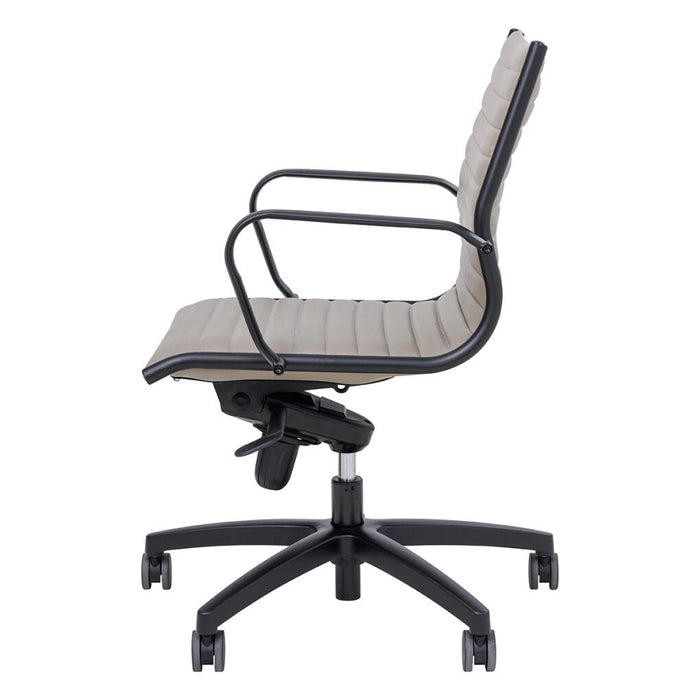 Black Metro Mid-Back Executive Chair