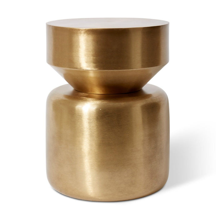 Harley Side Table - Gold, 51cm (H)