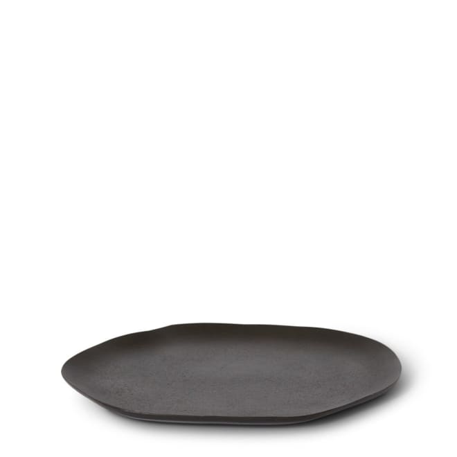 Decor Abelia Tray - Black, 2cm (H)