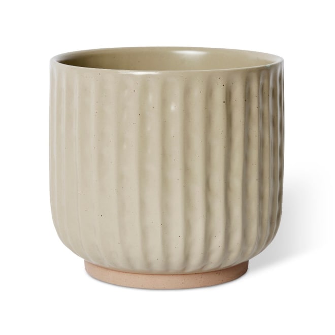 Emery Pot - Green, 18cm (H)