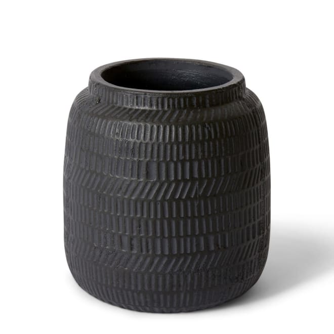 Terrell Pot - Black, 21cm (H)