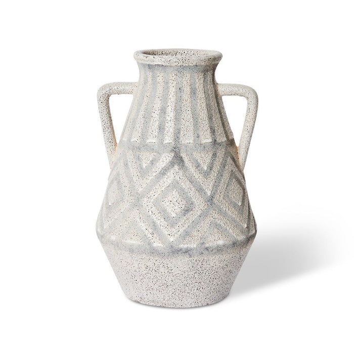 Eliana Vase - White, 32cm (H)