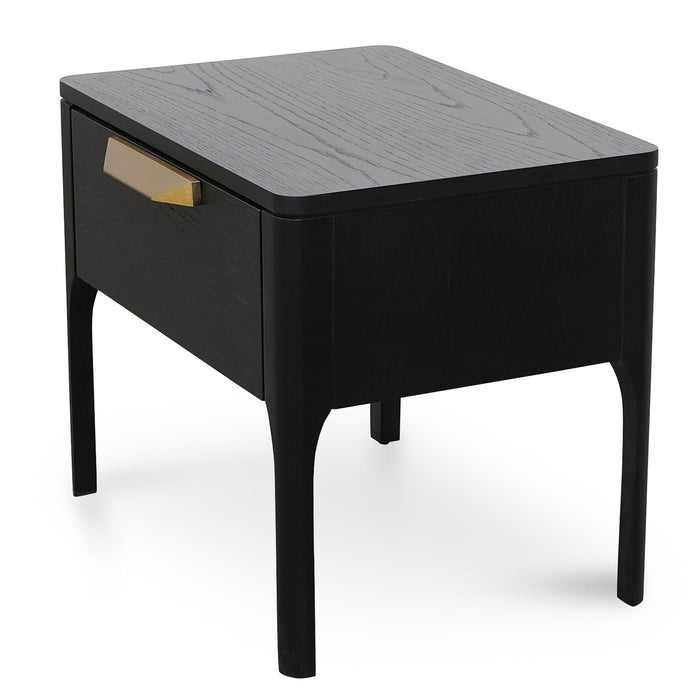 CST2809-CN Bedside Table - Black Veneer