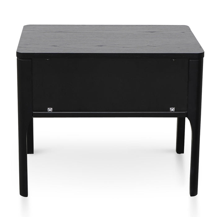 CST2809-CN Bedside Table - Black Veneer