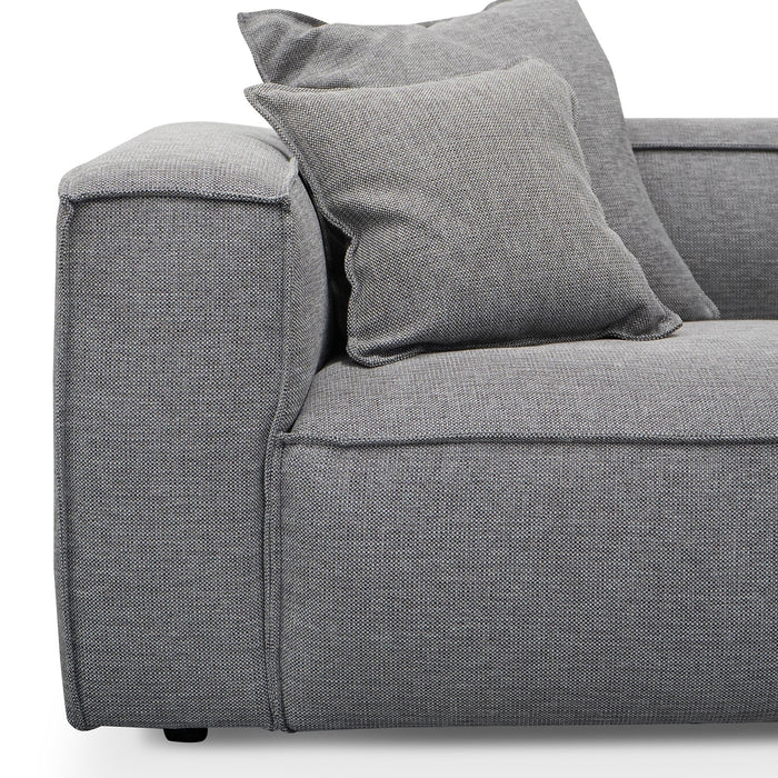 CLC2734-KSO 4 Seater Sofa with Cushion and Pillow - Graphite Grey