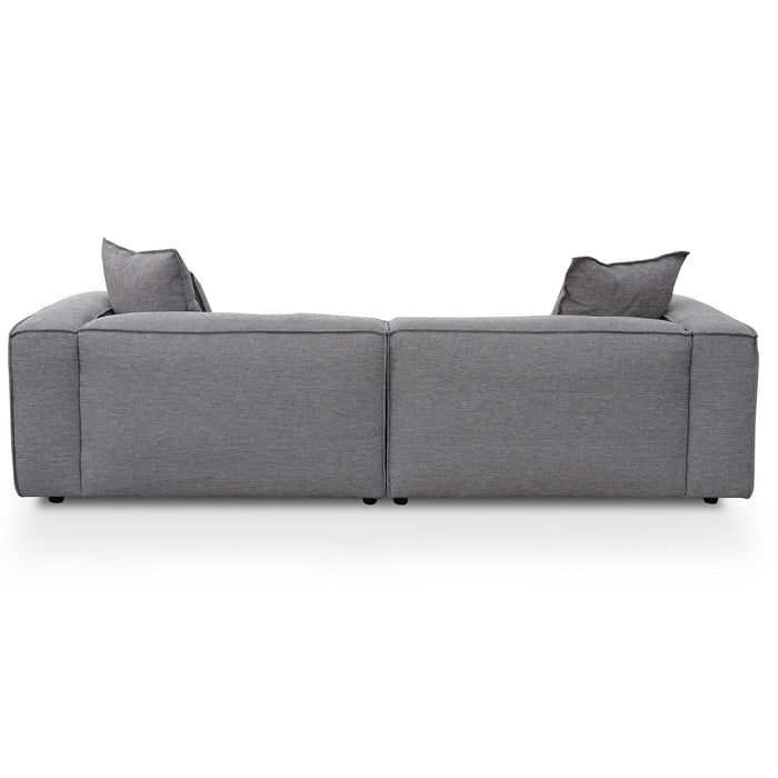 CLC2734-KSO 4 Seater Sofa with Cushion and Pillow - Graphite Grey