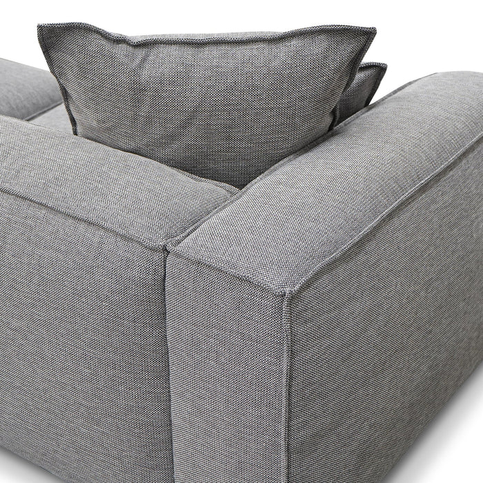 CLC2734-KSO 4 Seater Sofa with Cushion and Pillow - Graphite Grey