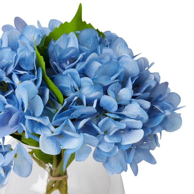 Hydrangea - Alma Vase - Blue, 25cm (H)
