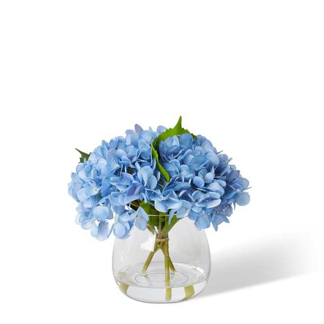 Hydrangea - Alma Vase - Blue, 25cm (H)