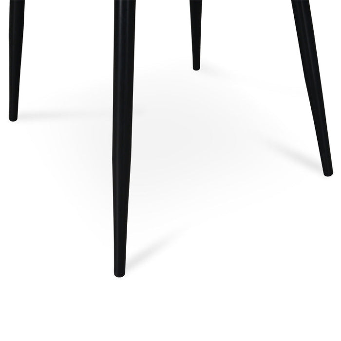 CDC2003-SE - Dining Chair - Black PU (Set of 2)