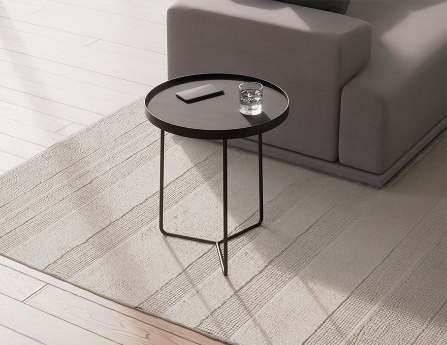 Alora Side Table - Black - Black